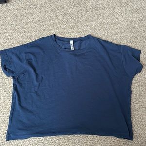 Women’s Lululemon Cates Tee (Navy, Size 2)